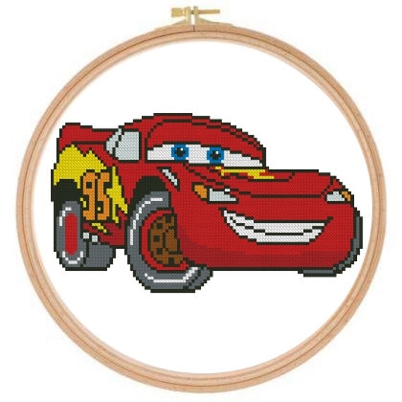Disney Cross Stitch Cars Cross Stitch Boys Cross Stitch PDF | Etsy