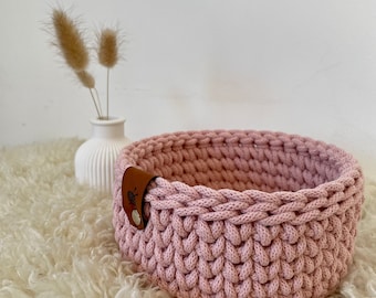 Crochet basket 15 cm | Storage basket | Utensilo | small basket | gift idea