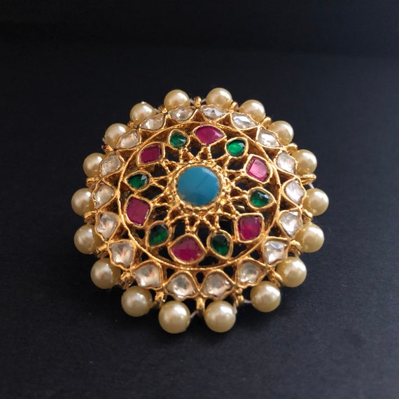 Rajwadi ring best sale