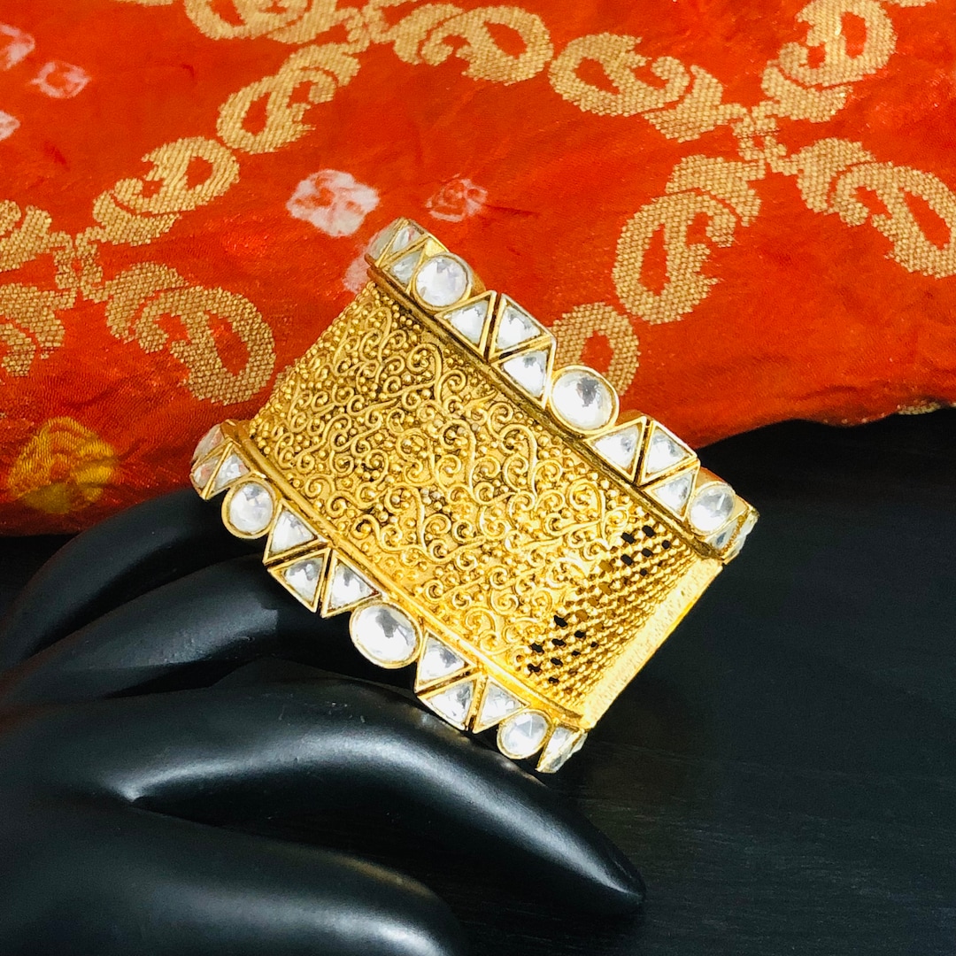 Rajwadi Kundan Bracelet/ Sabyasachi Bracelet/ Rajasthani Kundan
