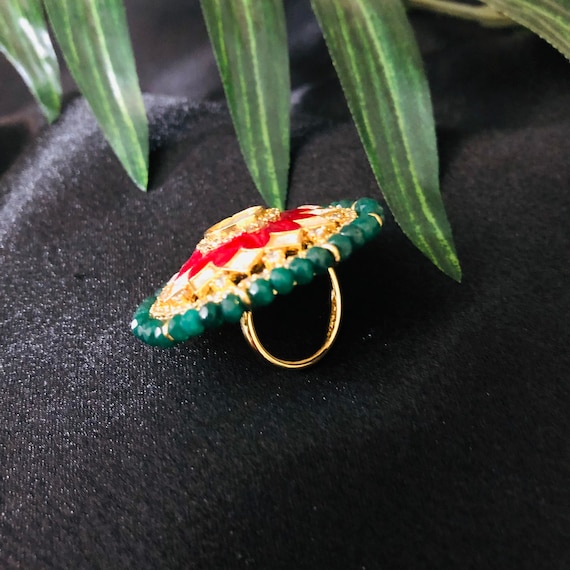 Amrapali emerald ring best sale