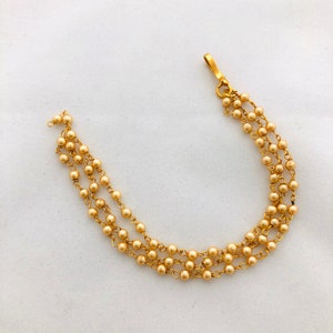 Fancy Nath/Nose Ring/Earrings Pearl Extension/3 strands with hook/Indian Bridal Nath/Earrings/Jewelry Extension/Easy to put/Jewelry Parts