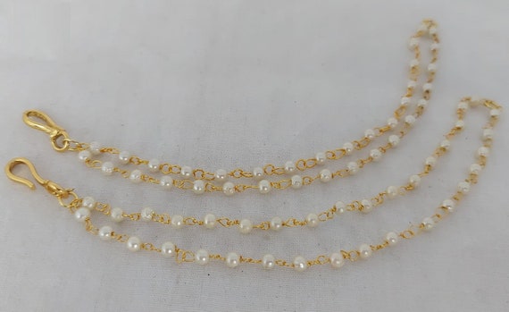 Pearl ear deals chain