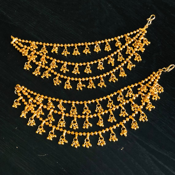 Design by SD Earrings using Aqua Sahara Blue Gold Swarovski Crystal | eBay