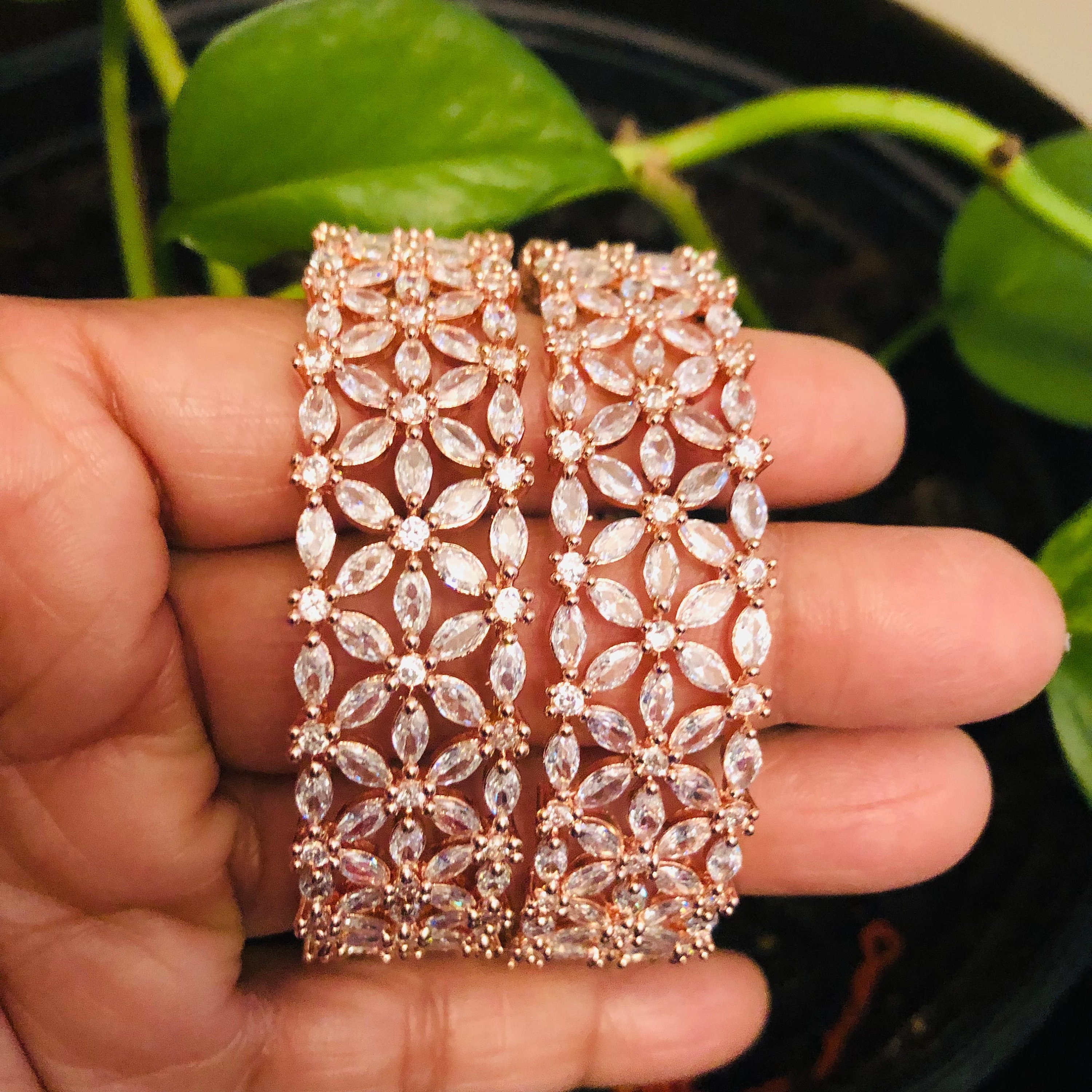 Rose gold kada discount