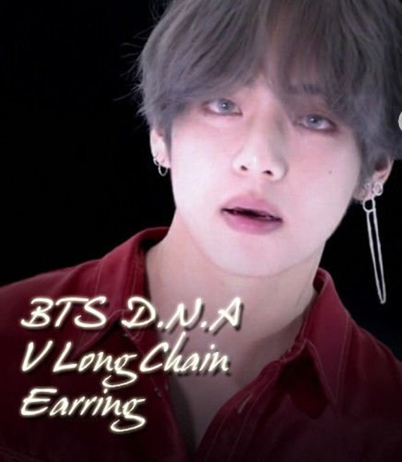 Featured image of post Taehyung Dna Earrings Dna strand earrings double helix earrings scientist dangle earrings