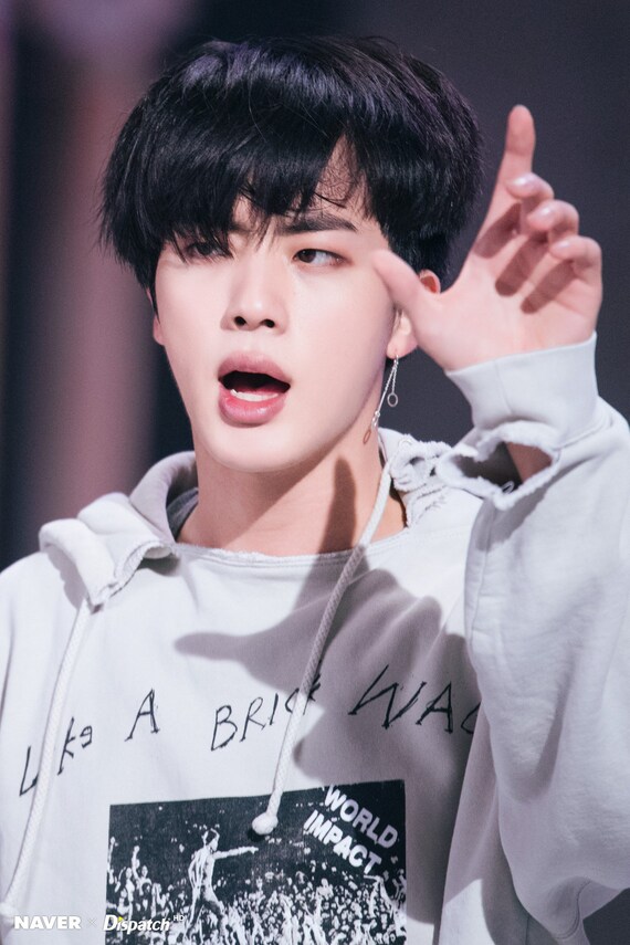 Jin Bts Kim Seokjin Earring Fake Love Mv Etsy