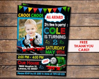 thomas invitation etsy