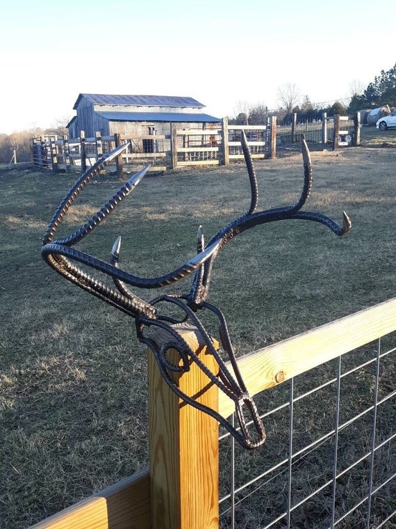 Metal Deer Skull Etsy UK