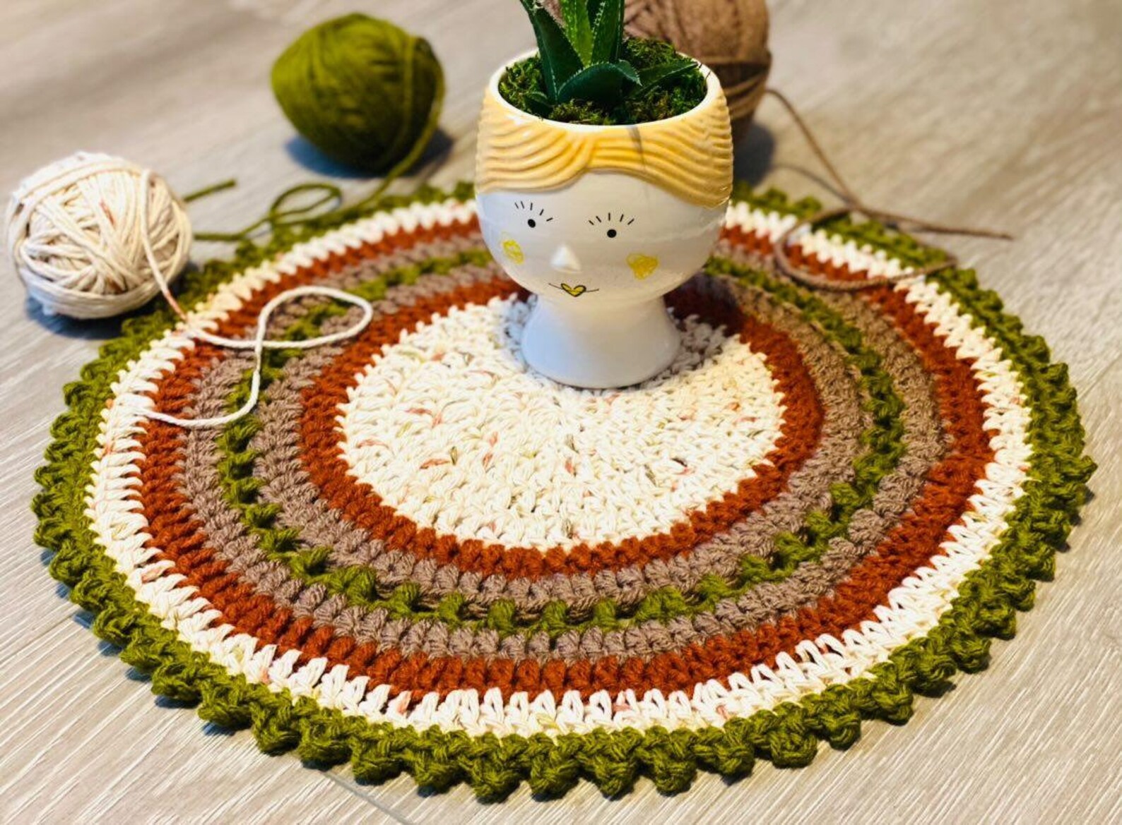 Pretty Prim Placemats Crochet Pattern - Etsy