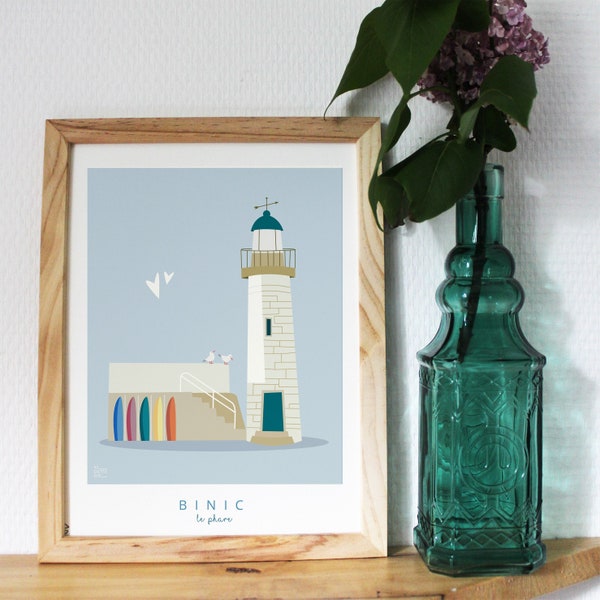 Affiche Binic - Le Phare