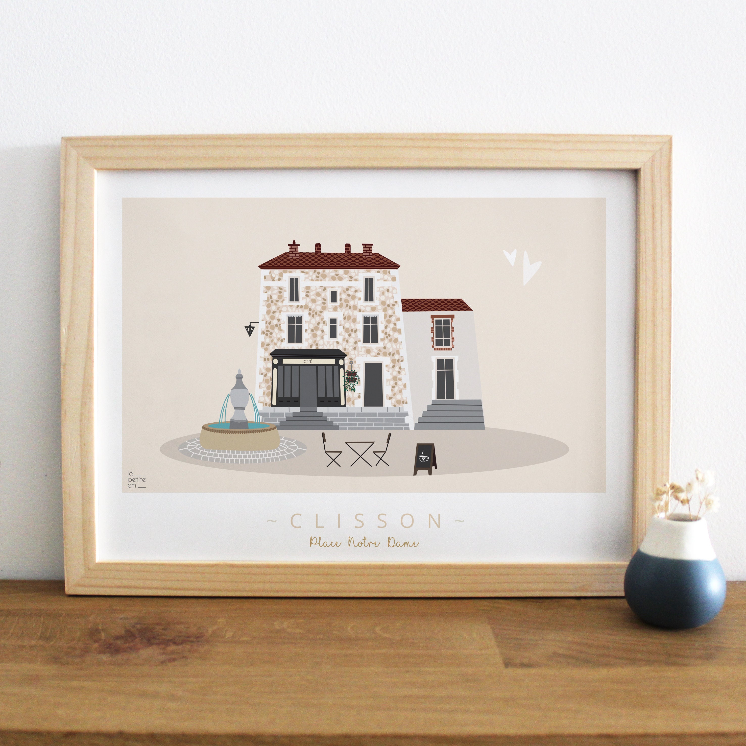 Affiche Clisson - Place Notre Dame