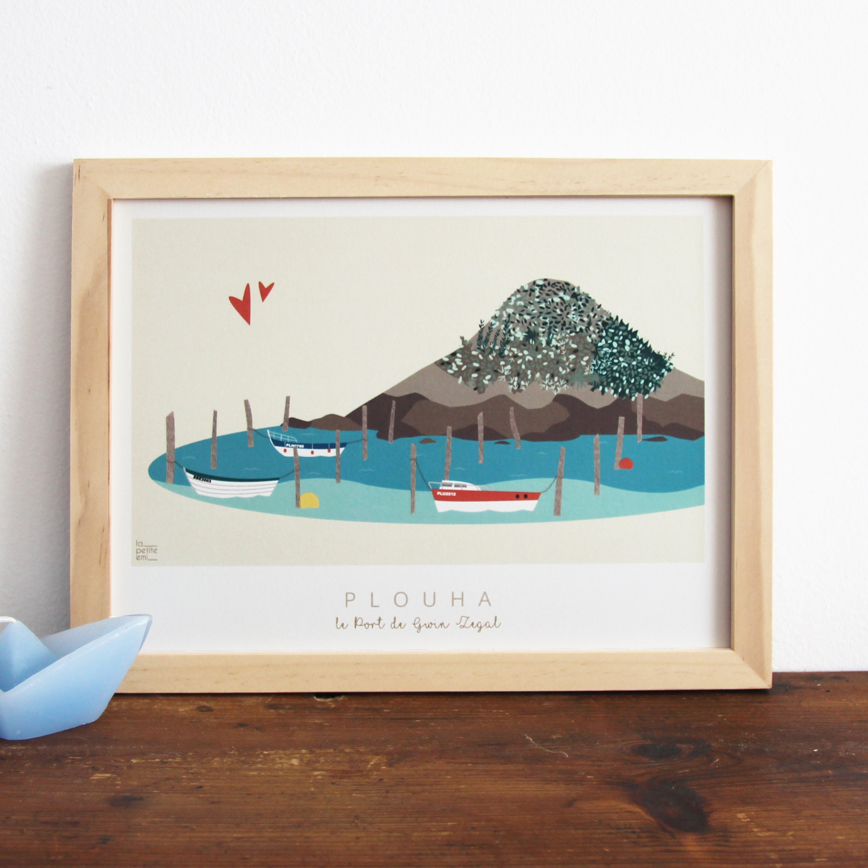 Plouha Poster - Gwin Zegal - Etsy, image size:2953x2953