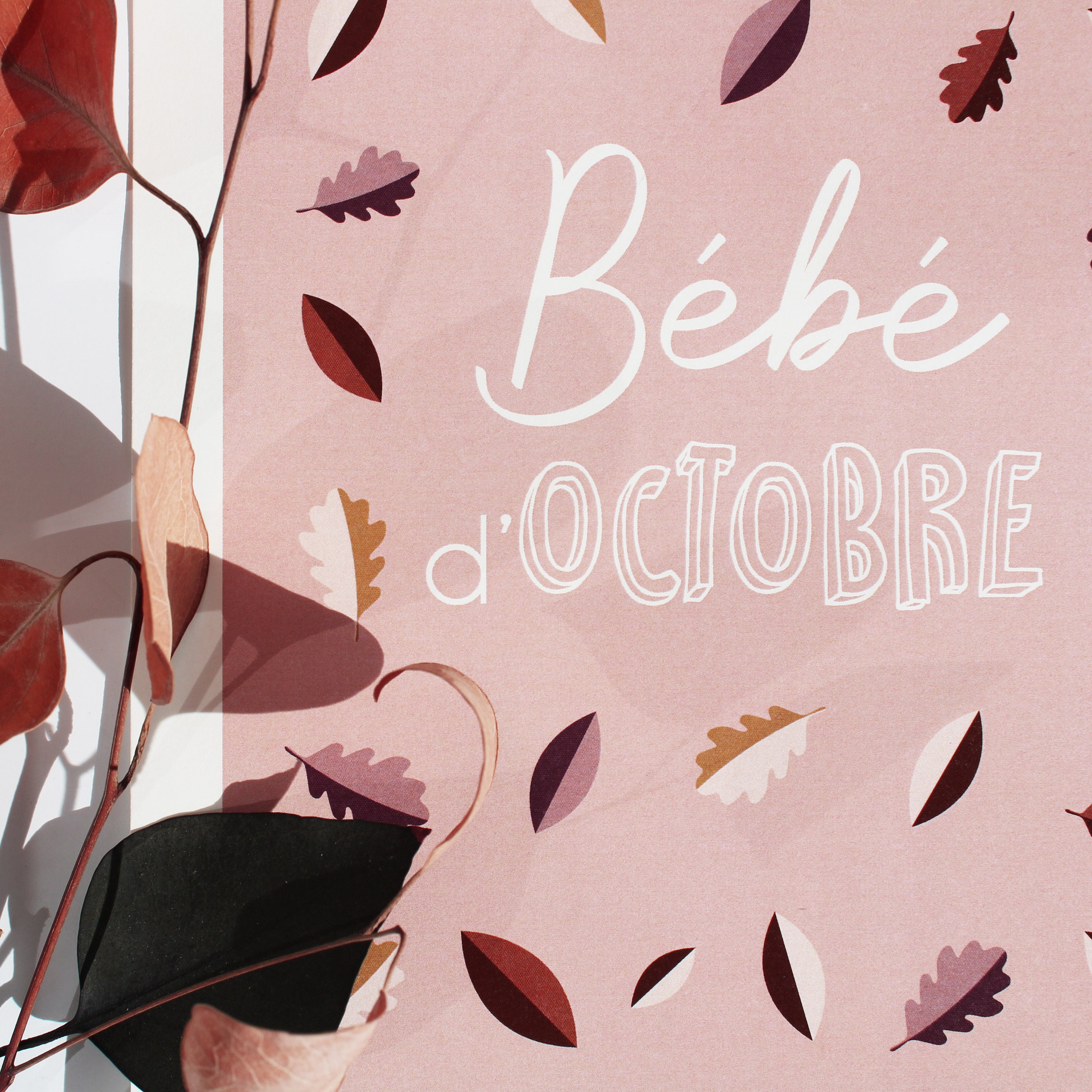 Affiche Mois Octobre - Personnalisable