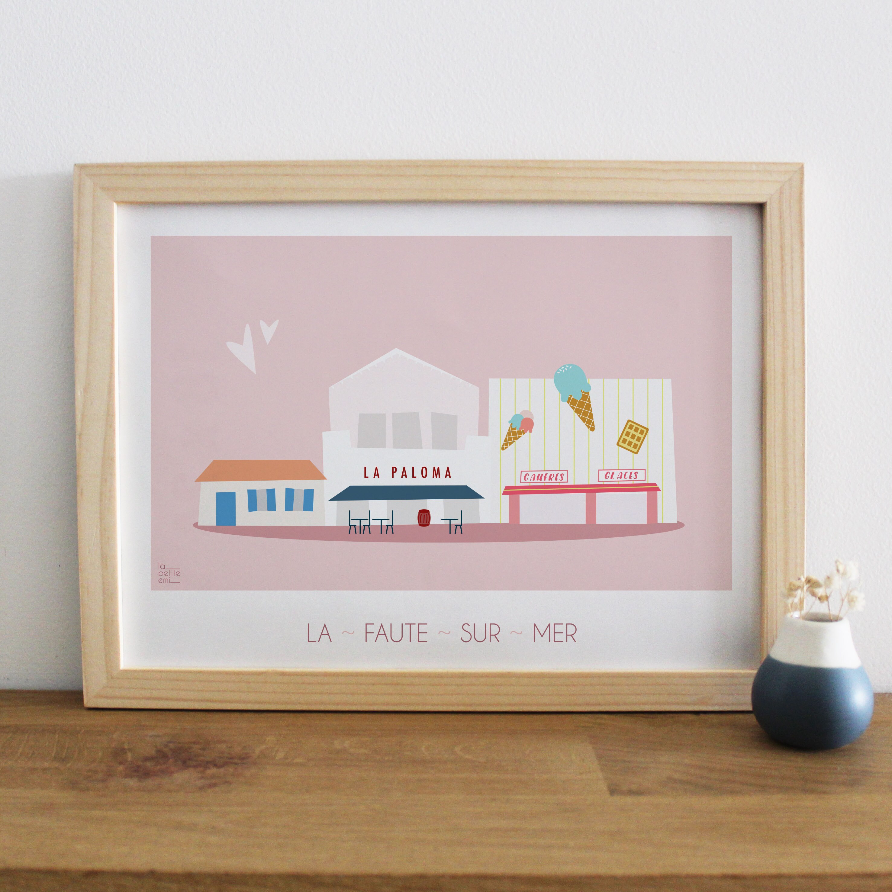 Affiche La Faute-Sur-Mer - Avenue