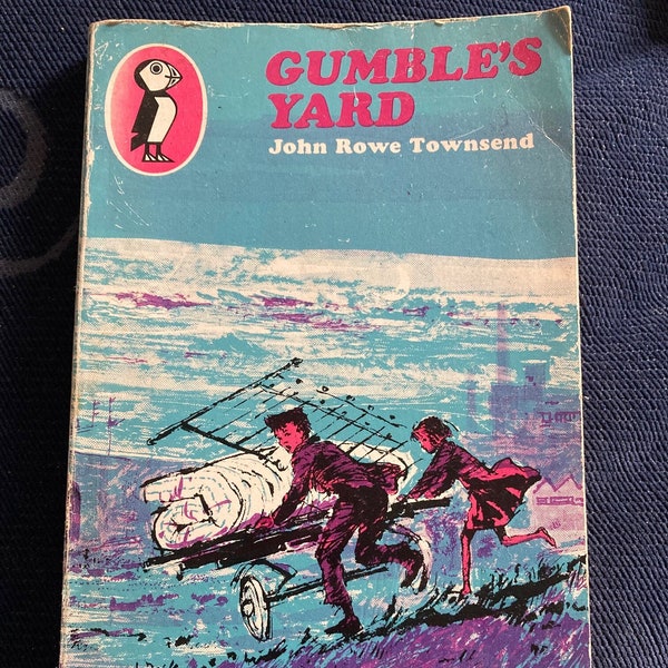 Gumble's Yard von John Rowe Townsend - Puffin Paperback Buch 1970 - Kinder Abenteuer Geschichte Buch - Retro Pinguin