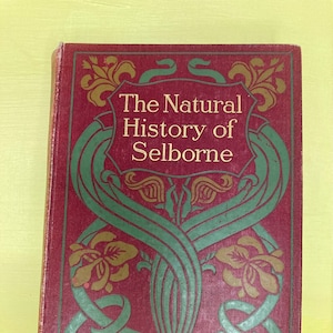The Natural History of Selborne and The Naturalist&#39;s Calendar - Rev Gilbert White English Ecologist Hardback Book Pub. Blackie & Son