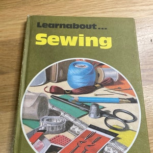 The Ladybird Book Learnabout Sewing Craft - Couverture mate - Série 634 - Livre de référence pour projets d&#39;artisanat à couverture rigide pour enfants