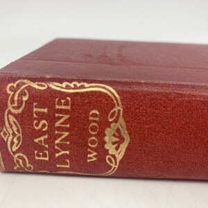 East Lynne door Mrs Henry Wood - jaren 1930 - Odhams Press - Vintage Hardback Book of Victorian Novel