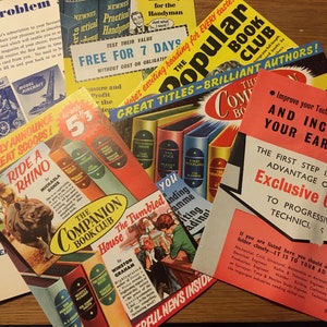 Training &Naslagwerken Advertenties - Learning Self Improvement - Engeland UK Adverts - Original Ephemera