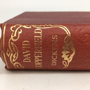 David Copperfield - Charles Dickens - c1930s - Vintage Hardback Book - Published by Odhams Press - Classic English Literature