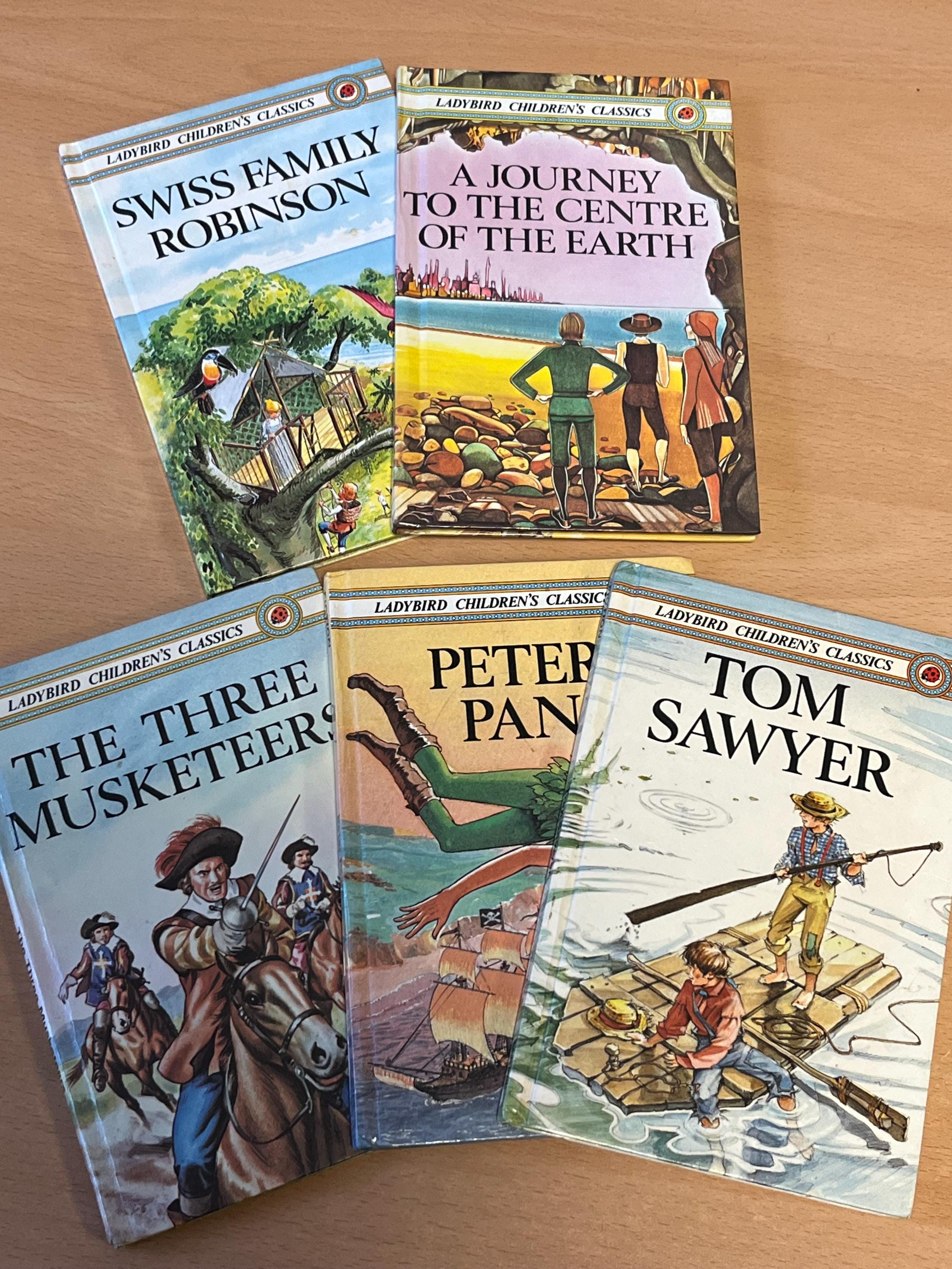 Ladybird Children's Classics HB Bundle of Adventure Books - Series