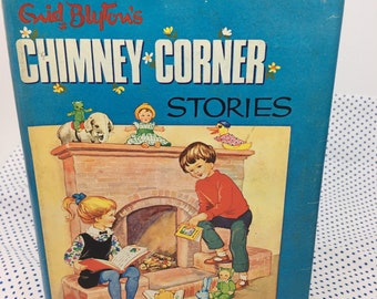Schornstein Eckgeschichten - Enid Blyton - Publ. Dean & Söhne 1963 Hardback Book with Dustjacke EnglischEr Autor Kindergeschichtenbuch