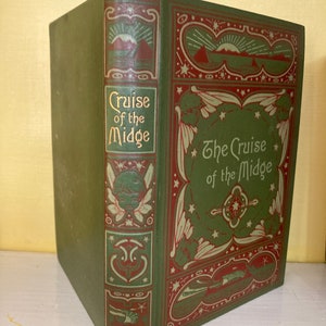 The Cruise of the Midge by Michael Scott - Vintage Hardback Children&#39;s Book 1900s - Blackie & son