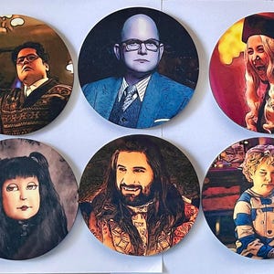 What We Do in the Shadows Coaster Set 10 Vampire TV Show Fan Gift