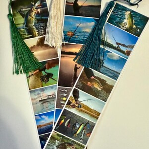 Pesca — set di 3 segnalibri