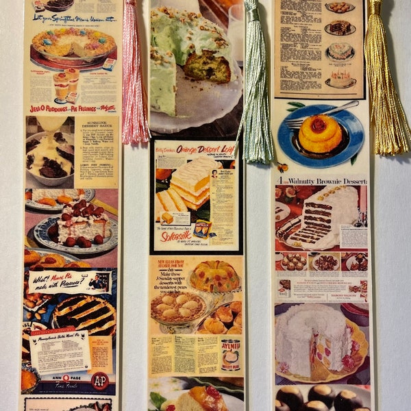 Cookbook Bookmark Etsy