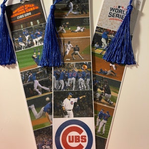 Cubs Win the World Series - set di 3 segnalibri laminati
