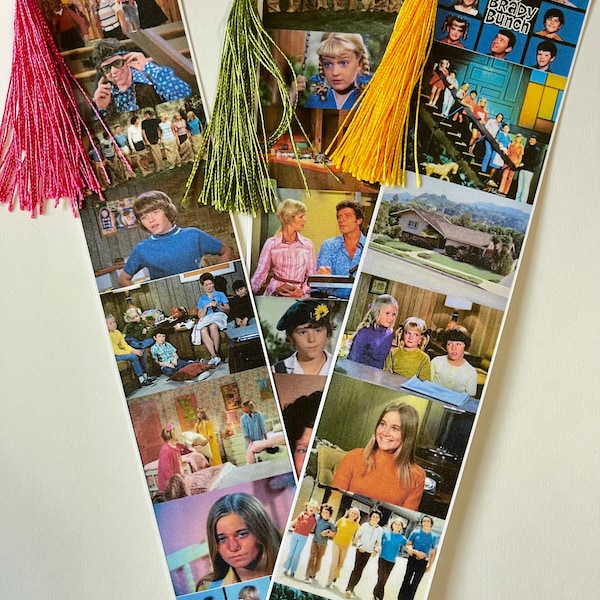 Brady Bunch-- set of 3 bookmarks