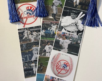 Collage degli Yankees - set di 3 segnalibri plastificati