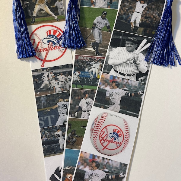Baseball Bookmark Etsy