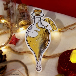 Sticker Felix Felicis, la chance liquide dans Harry Potter ~