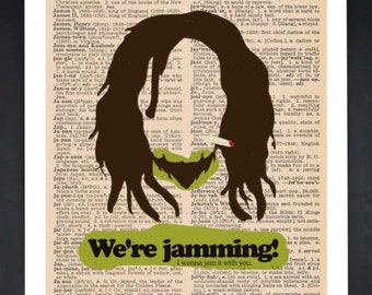 Set de 2 láminas imprimibles de Bob Marley para pared, lámina artística de Bob Marley, lámina artística tipo diccionario, regalos para amantes de la música, póster con partituras.