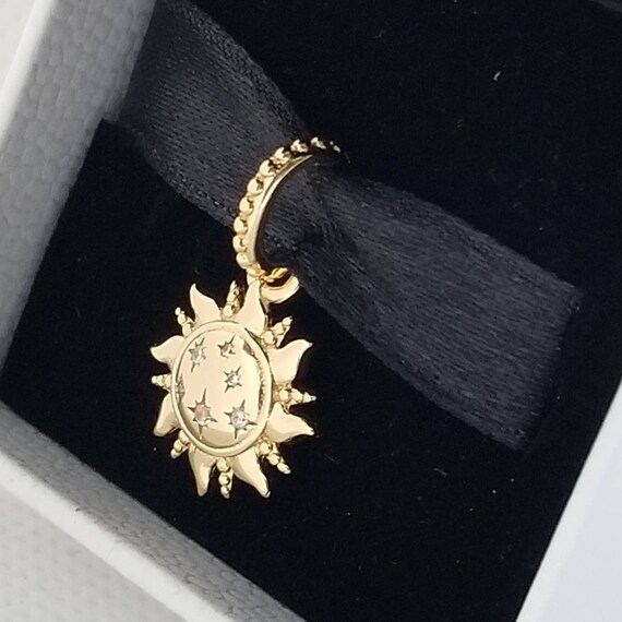 Pandora Sparkling Sun Charm Pendant 