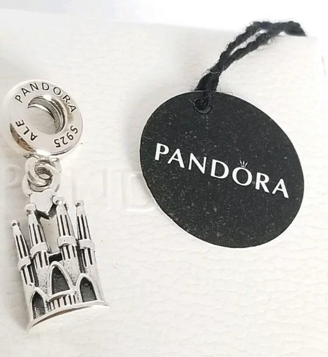 Pandora La Sagrada Familia Dangle Charm 791078 Barcelona - Etsy