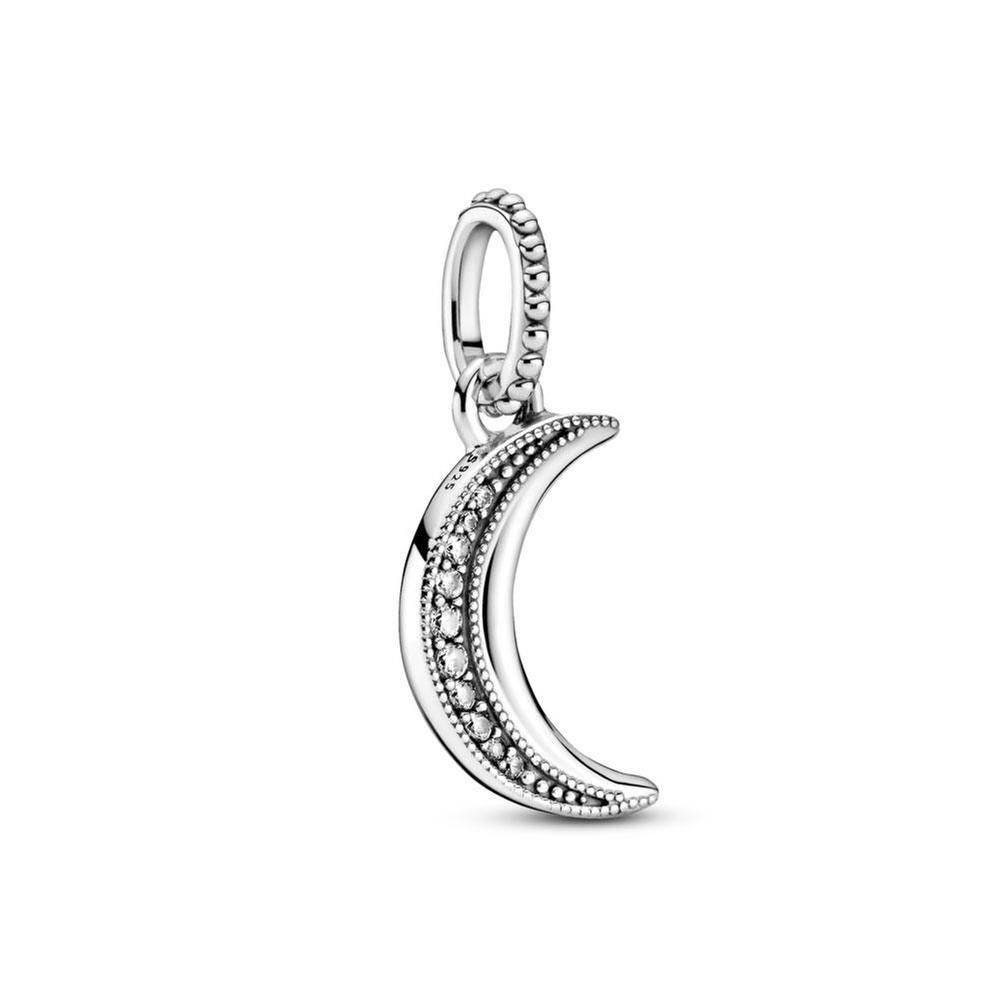 Pandora Sparkling Crescent Moon Pendant 