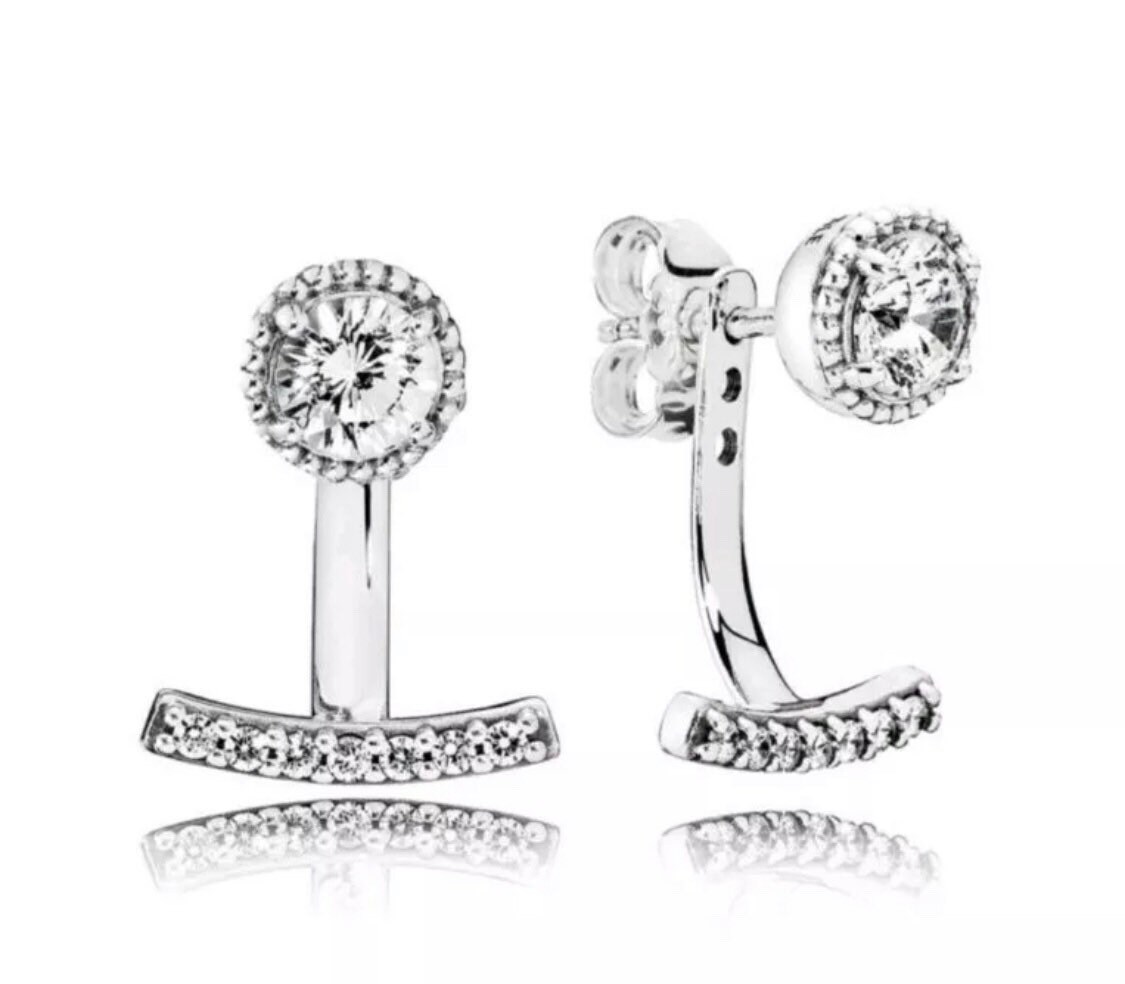 Pandora Abstract Elegance Earrings 