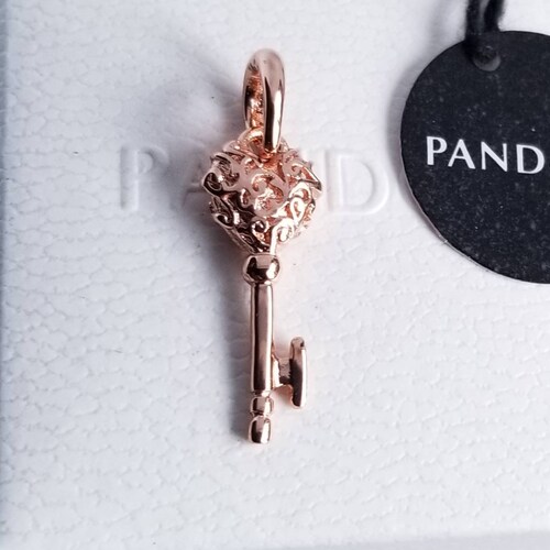 Pandora Regal Key Pendant Dangle Charm 