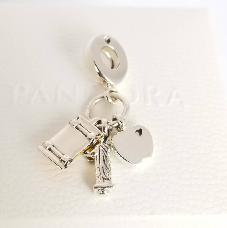 Pandora Symbols of New York City Dangle Charm 797198ENMX USA Etsy