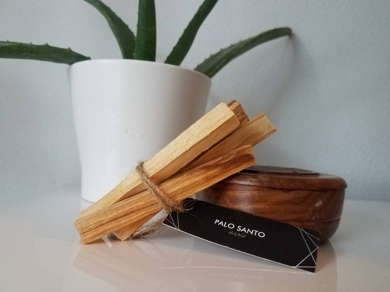 Palo Santo / Smudge Stick / Holy Wood / Incense / Palo Santo Wood / Palo Santo Incense / Palo Santo Holder image 3