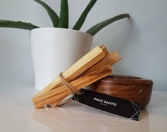 Palo Santo / Palo de mancha / Madera Sagrada / Incienso / Madera de Palo Santo / Incienso de Palo Santo / Porta Palo Santo