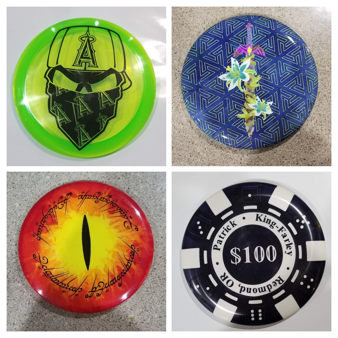 Custom Dyed Disc Golf Disc - Contact Us for Custom Work. - Etsy