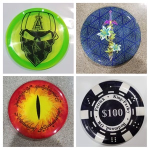 Custom dyed Disc Golf Disc - Contact us for custom work.