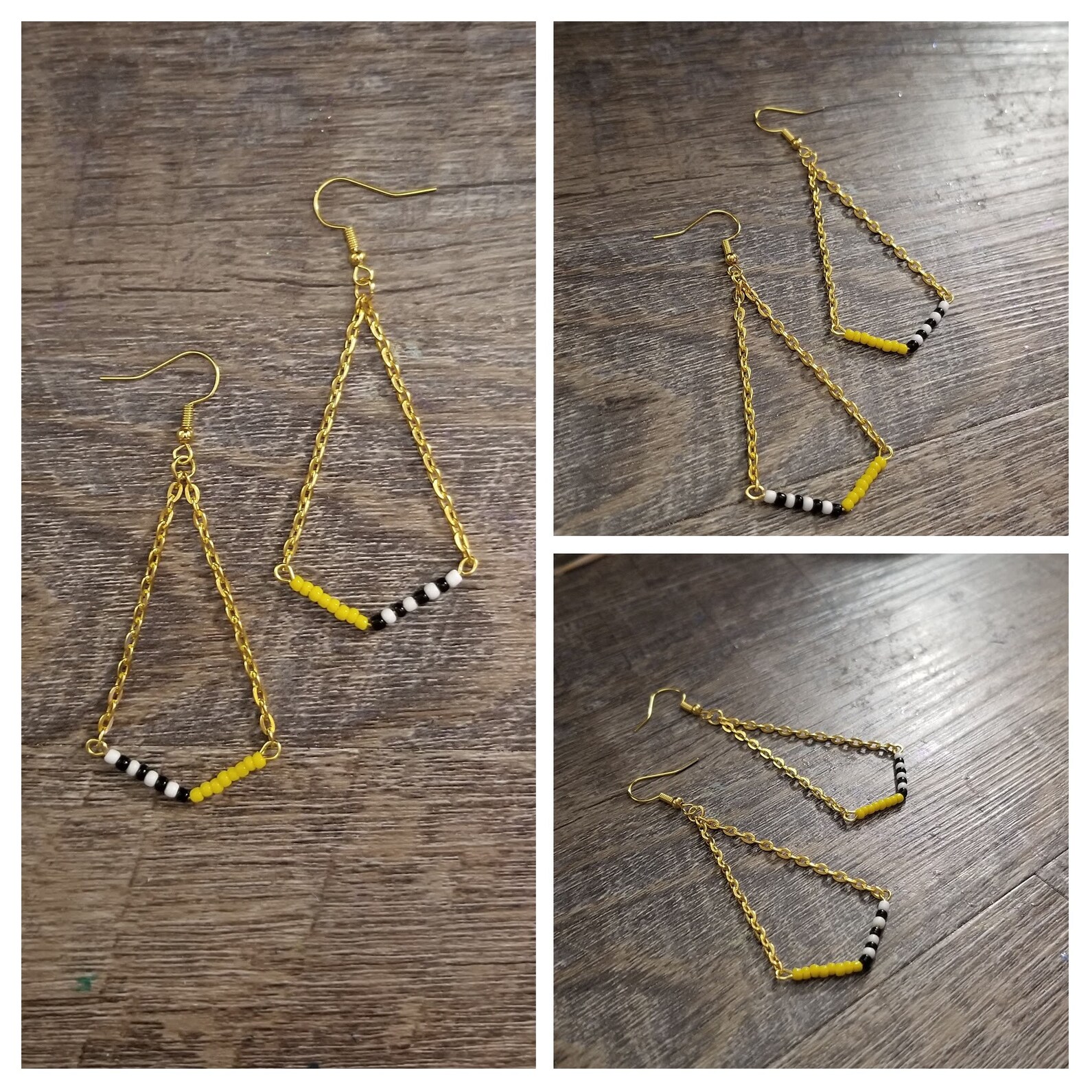 Beaded Chandelier Style Earrings. Etsy