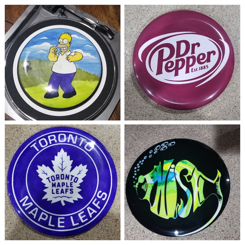 Custom Dyed Disc Golf Disc - Contact Us for Custom Work. - Etsy