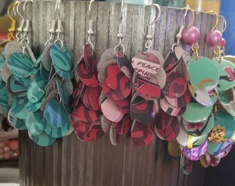 Handmade Soda/Beer Can earrings